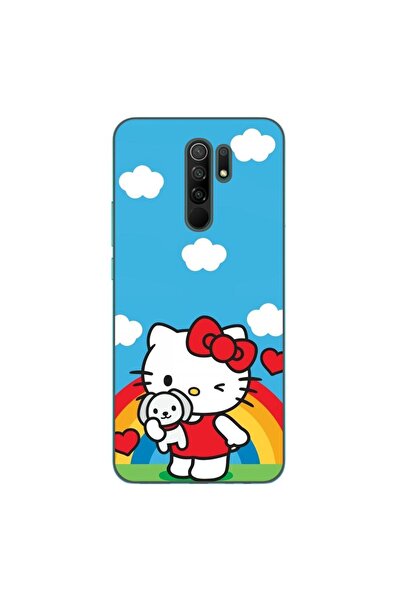 OEM Θήκη συμβατή με Xiaomi Redmi 9 από σιλικόνη gel TPU με σχέδιο Hello Kitty...