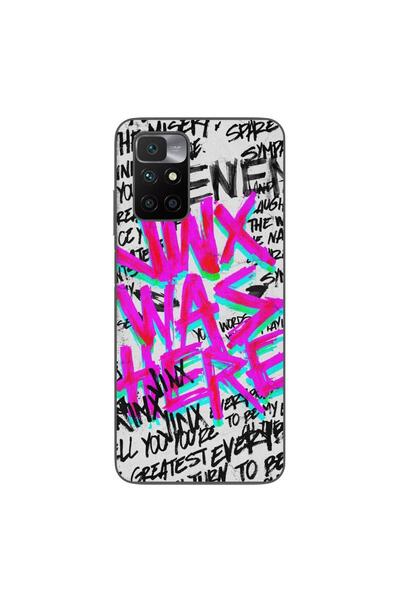 OEM Case compatible with Xiaomi Redmi 10 Silicon Gel Tpu Pattern Jinx Was Here