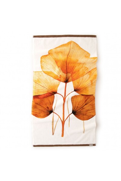 Zwoltex Artistic towel, GOLD LEAF 70x140, Organic Cotton, 650GSM