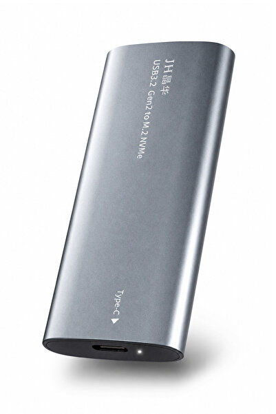 JINGHUA USB 3.2 Gen2 10Gbps M.2 NVMe SSD Kutusu Harici Taşınabilir Alüminyum ...