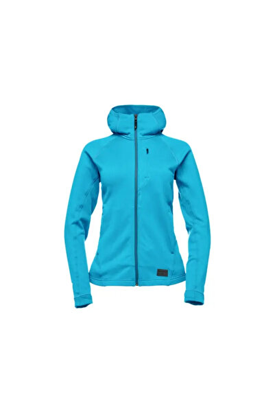 BLACK DİAMOND WOMEN'S FACTOR HOODY - L - أزرق فاتح