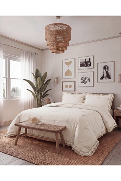 la lune home LİKYA YATAK ÖRTÜSÜ ÇİFT KİŞİLİK BATTAL BOY