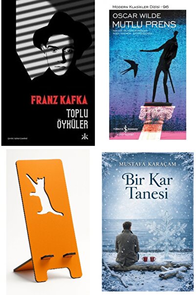 TÜRKİYE İŞ BANKASI KÜLTÜR YAYINLARI Bulk Stories + Happy Prince + Phone Holde...