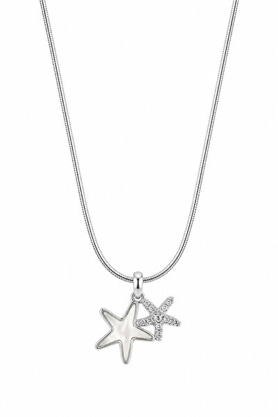 Jack Ferrero Women's colorfast steel necklace 50cm