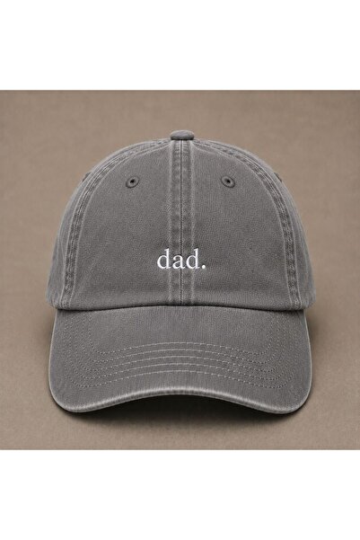 WeavedCo Dad Embroidered Vintage Washed Hat Father's Day Special Hat Gift