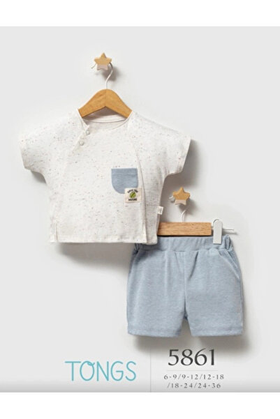 Tongs Baby Tongs Crumb 2-Piece Shorts Set 5861 Blue