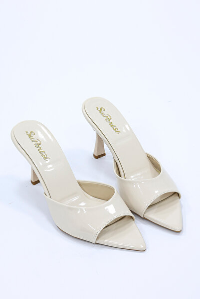 kajal ayakkabı Sup 3750 Thin Heeled Stiletto Slippers