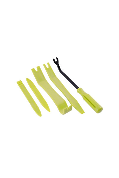 Carmotion Set 5 scule demontat tapiterie, cleme auto, Carmotion, nylon rezist...