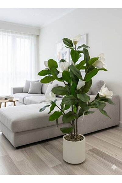 bity thok Artificial Plant 100 cm in Cylindrical Pot