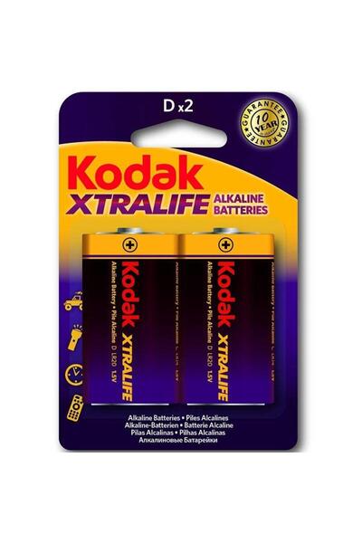 Kodak Xtralife Алкална батерия D LR20 Блистер от 2 броя