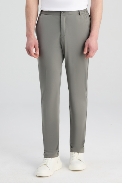 Twn Relaxed Fit (No Pile) Sage Plain Jogger Pants