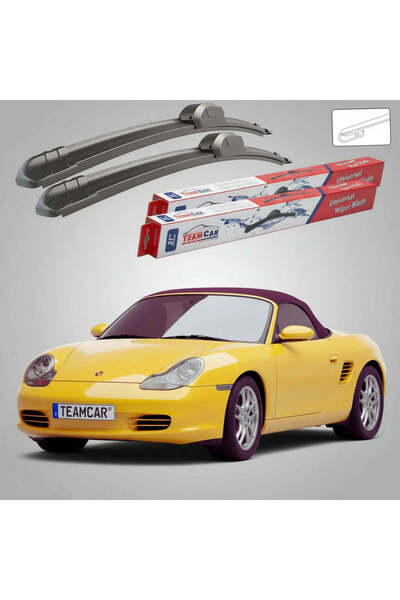 TEAMCAR Lamele ștergătoare Porsche Boxster 986 987 1996-2012 |   Set frontal ...