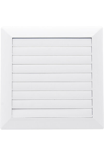 Karro Grila aerisire cu inchidere (cu snur) KARRO, 172mmx172mm, ø100, alb