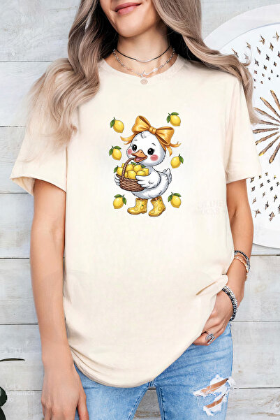 Sarah's Boutique Women's T-shirt – 100% cotton – Duck Basket