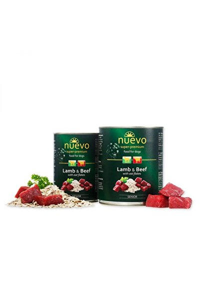 nuevo Hrană umedă pentru câini senior 6 x 400g/cutie