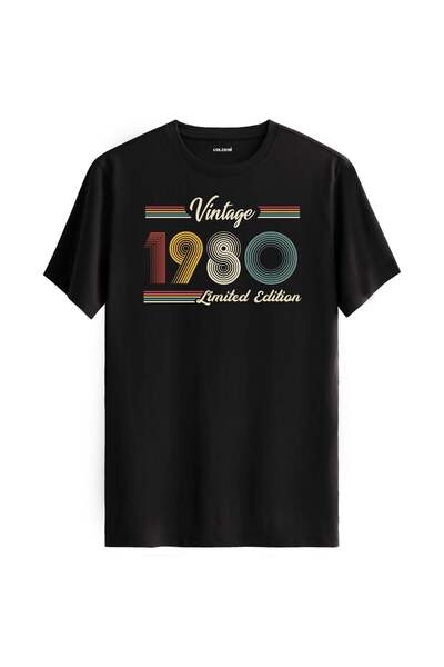 Colermi تي شيرت كلاسيكي عتيق من عام 1980