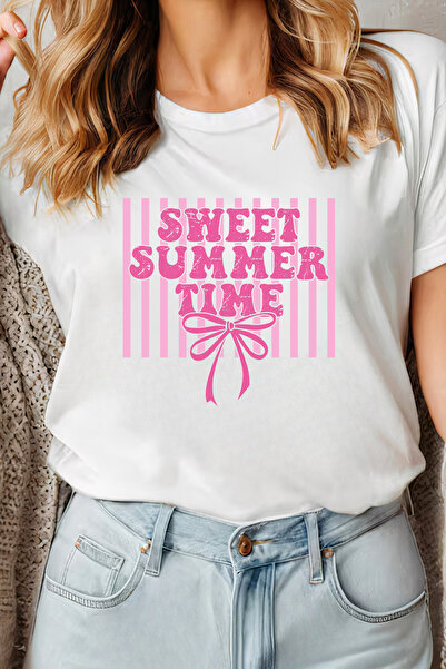 Sarah's Boutique Women's T-shirt – 100% cotton – Sweet Bow
