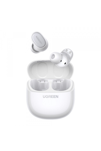 Ugreen Ασύρματα ακουστικά Bluetooth Dots (75627), TWS, MultiPoint, Alb
