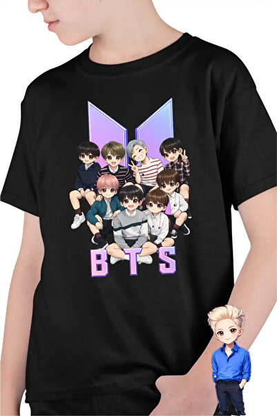 OEM Tricou Copii Baieti BTS Kpop Party Arirang