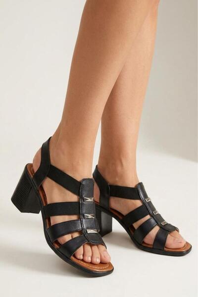 Papuçcity Mdzn 03515 Women's Heeled Daily Sandals