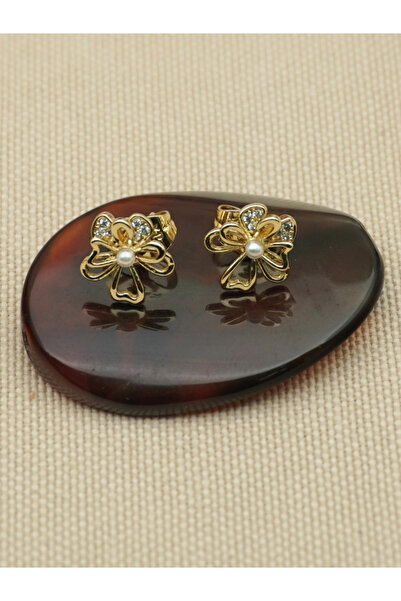 Bilge Takı Vip Xuping Bowknot Model Steel Earrings, Non-Tarnishing Steel Earr...