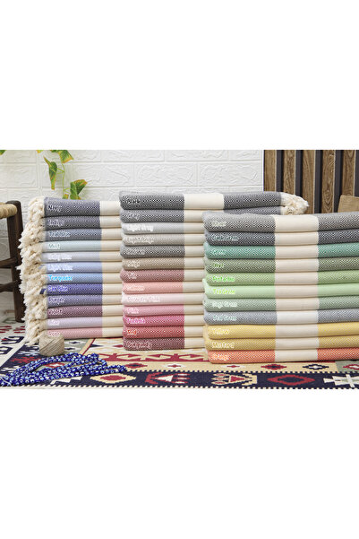 FEYZA DECOR HOME Elmas Desen Dokuma Peştemal – Hafif ve Hızlı Kuruyan Plaj Ha...