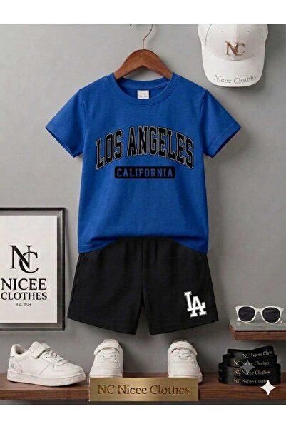 NC Nicee Clothes ΚΑΛΟΚΑΙΡΙΝΟ ΠΑΙΔΙΚΟ ΜΠΛΟΥΖΑΚΙ ΣΟΡΤΣ UNISEX (ΜΑΥΡΟ ΣΧΕΔΙΟ LOS...