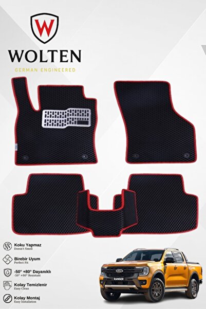 w wolten german engineered RANGER-FORD-(2022-sonrası) İÇİN EVA İÇ PASPAS TAKI...