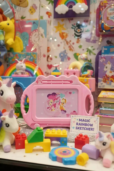 Miniso My Little Pony Lisanslı Mıknatıslı Yazı Tahtası – Silinebilir Eğitici ...