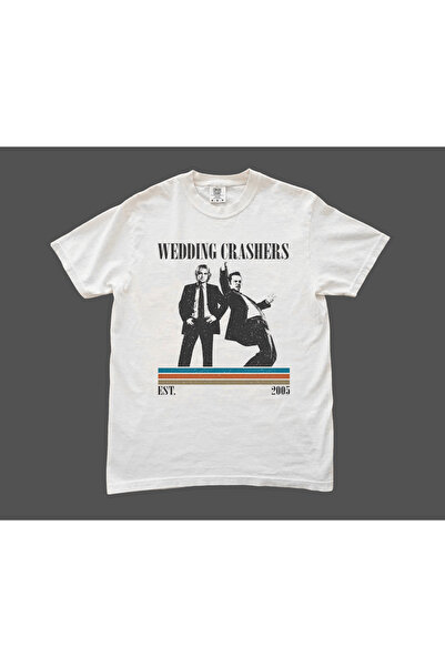 Grafftee Clothing Wedding Crashers Printed Unisex Oversize T-Shirt