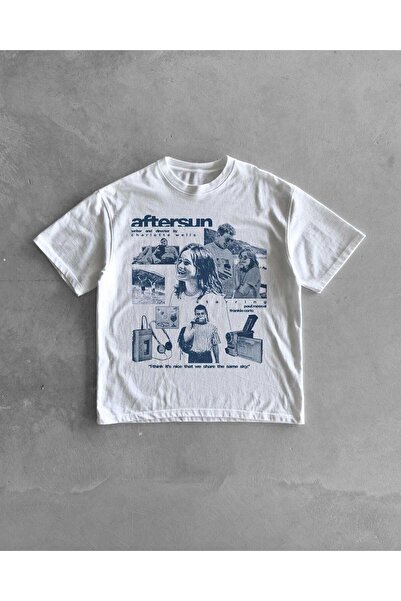 Grafftee Clothing Aftersun Printed Unisex Oversize T-Shirt