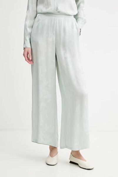 Calvin Klein AÇIK YEŞİL ÇİÇEK DESENLİ KADIN PANTOLON
