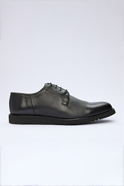 İmza Pantofi negri cu șireturi Analin 100% piele 1033260180