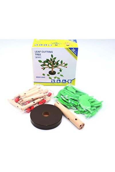 Puzzle Tree Parts with Leaves