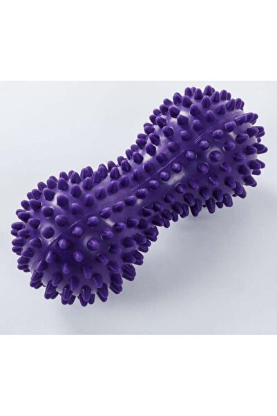 Puzzle Peanut Shaped Pointed Core Massage Ball - Purple