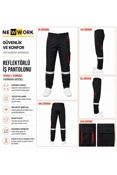Newwork HARMAN KARIŞIM MODELLİ YAZLIK İŞ PANTOLONU