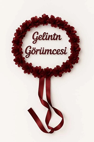 Evsay Gelinin Görümcesine Özel Kına Tefi Kına Malzemeleri Def vurmalı tef Zil...
