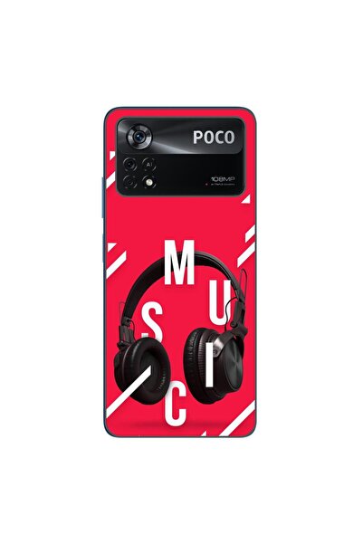 OEM Husa compatibila cu Xiaomi Poco X4 Pro Silicon Gel Tpu Model Music Headph...