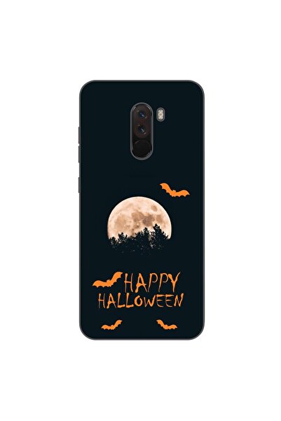 OEM Case compatible with Xiaomi Pocophone F1 Silicone Gel Tpu Pattern Happy H...
