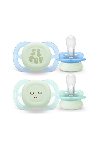 Philips AVENT SOOTHER ULTRA START NIGHTTIME 0-2M 2S SCF075/08: 9116