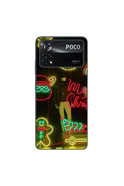 OEM Husa compatibila cu Xiaomi Poco X4 Pro Silicon Gel Tpu Model Craciun Vitr...