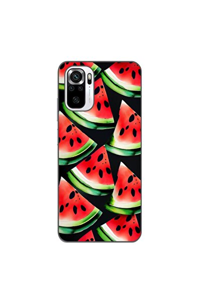OEM Husa compatibila cu Xiaomi Poco M5s Silicon Gel Tpu Model Watermelon Slices