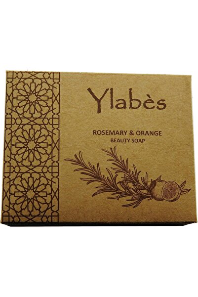 Ylabès Natural Fresh Handmade Soap - Rosemary And Orange Pure Natural Soap Bar With Cold-Pressed Olive Oil