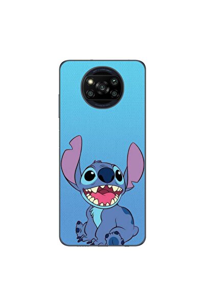 OEM Калъф, съвместим с Xiaomi Poco X3 Pro, силиконов гел TPU, с шарка  "Стич ...