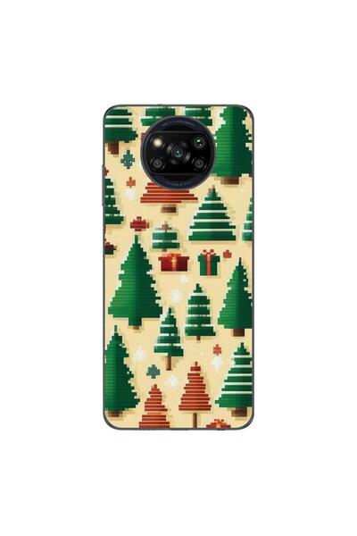 OEM Husa compatibila cu Xiaomi Poco X3 Pro Silicon Gel Tpu Model Pixel Art Ch...