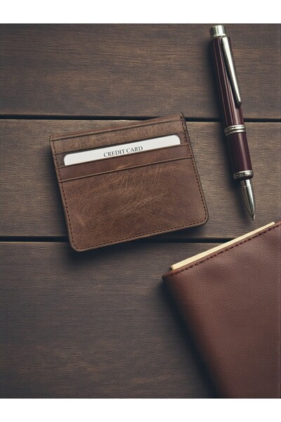Rubicon Genuine Leather Card Holder Wallet with Magnet