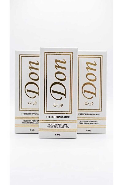 Rifas Don Don Roll Perfume Alcohol-Free 6 ml 3 pieces