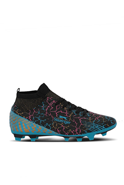 Slazenger Corner Boys' Astroturf Black Football Shoes