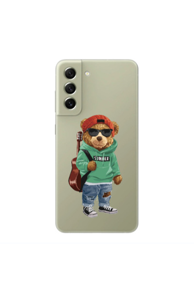Other Samsung S22 Plus Summer Tedy Transparent Silicone TPU Θήκη