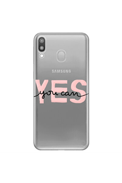 Other Samsung M20 Yes you cam Transparent Silicone TPU Θήκη
